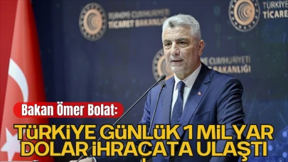 Ticaret Bakanı Bolat, Bab-ı Ali Toplantıları’nda Konuştu