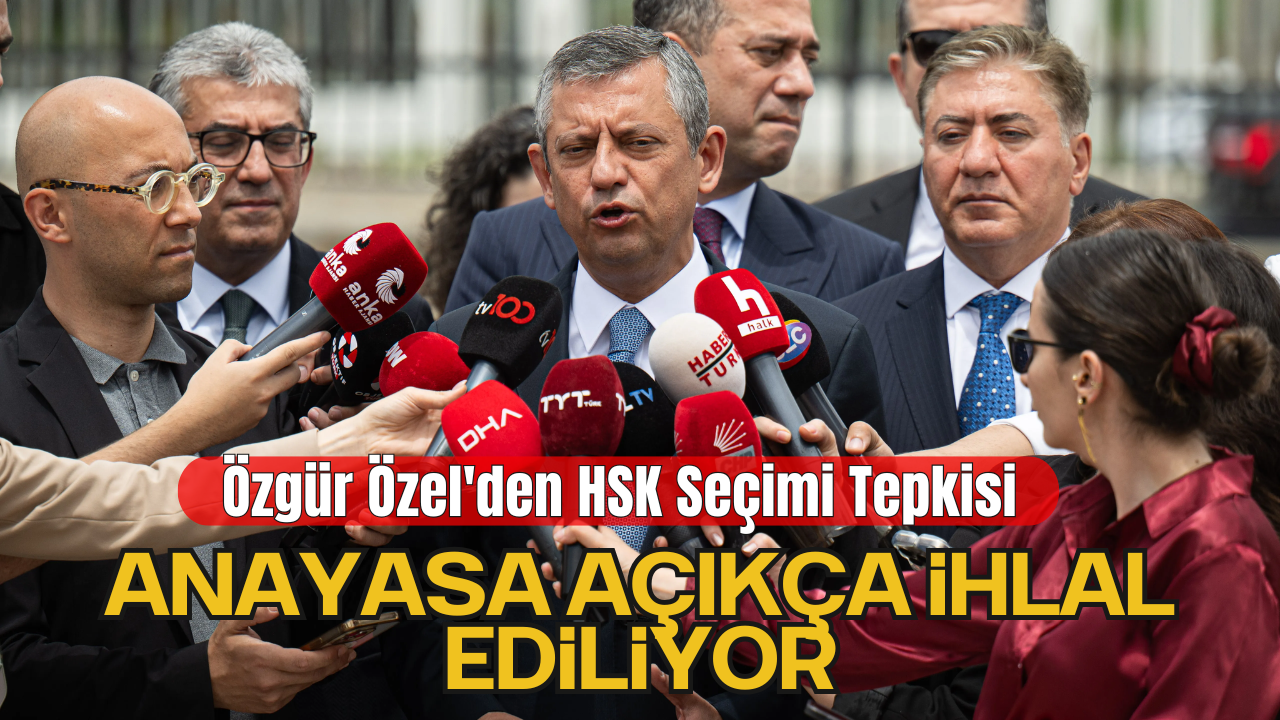 CHP Genel Başkanı Özel, AYM Başkanı Özkaya'yı Ziyaretinin Ardından Açıklamada Bulundu