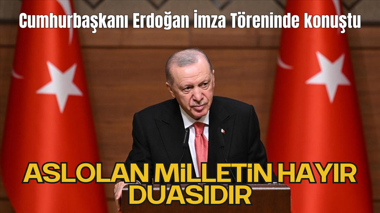 Etik Eğitimi ve Etik Eğiticisi Yetiştirilmesi İşbirliği Protokolü İmza Töreni’nde Erdoğan,  önemli mesajlar verdi