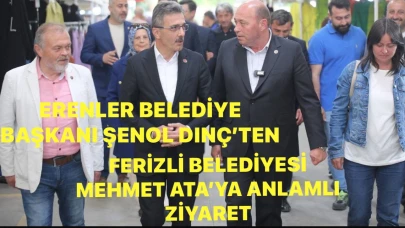 Erenler Belediye Başkanı Şenol Dinç‘ Festival’de.