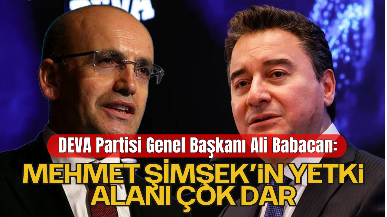 DEVA Partisi Genel Başkanı Ali Babacan, Sivas’ta Bir Televizyon Kanalında Dikkat Çeken Açıklamalarda Bulundu