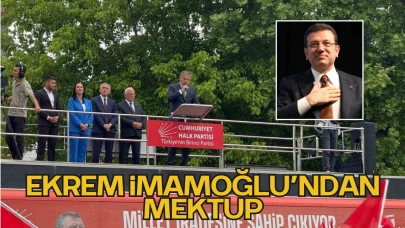 Ekrem İmamoğlu’ndan Mektup