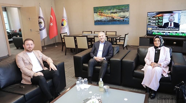 AK Parti'li Prof. Dr. Hülya Terzioğlu'ndan SATSO'ya anlamlı ziyaret