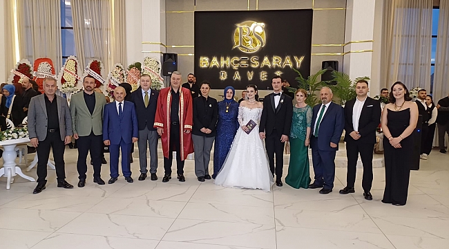Aysu ve Metin çiftinin mutlu günü Bahçesaray Davet'te kutlandı