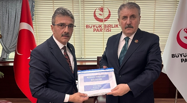 Başkan Dinç, Genel Başkan Destici'yi ziyaret etti