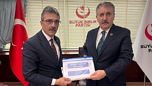 Başkan Dinç, Genel Başkan Destici'yi ziyaret etti