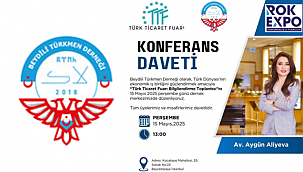 Beydilli Türkmen Derneği'nden konferans duyurusu