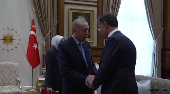 Cumhurbaşkanlığı Külliyesi'nde sürpriz konuk
