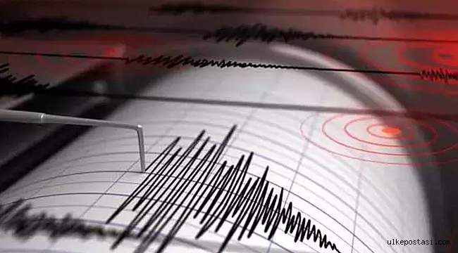 Marmara Denizi'nde deprem meydana geldi