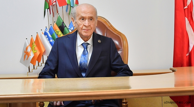 MHP lideri Bahçeli'den ilk açıklama geldi