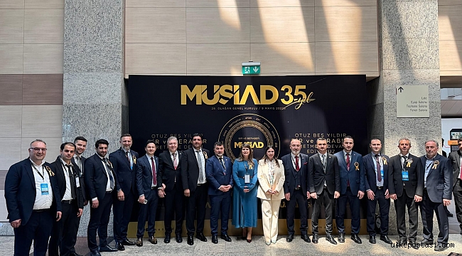MÜSİAD 28. Olağan Genel Kurulu'nda Sakarya gururu; İsmail Filizfidanoğlu genel merkez yönetiminde
