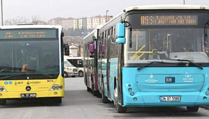 Özel halk otobüsleri seferlere başladı