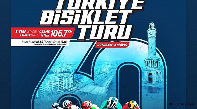 Sakarya Büyükşehir'den Cumhurbaşkanlığı Bisiklet Turu'na destek; 8. etap Çeşme-İzmir startı verildi