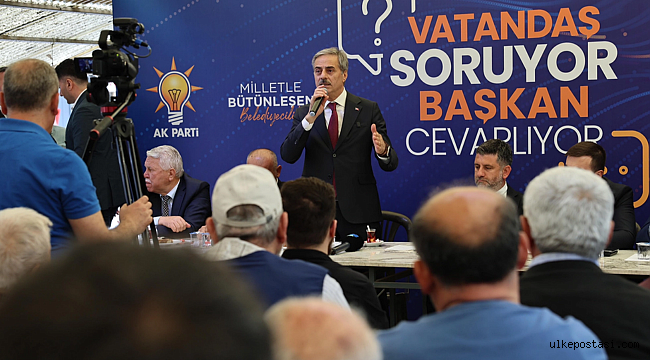 Sakarya'da Başkan Alemdar Söğütlü'yü dinledi