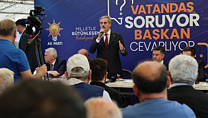 Sakarya'da Başkan Alemdar Söğütlü'yü dinledi