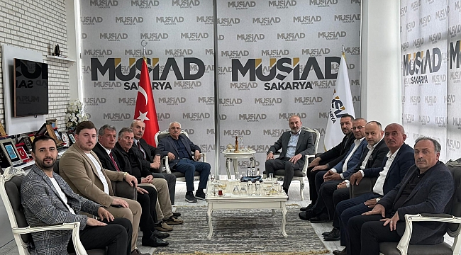 Sakarya Trabzonlular Derneği'nden MÜSİAD Sakarya'ya anlamlı ziyaret