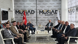 Sakarya Trabzonlular Derneği'nden MÜSİAD Sakarya'ya anlamlı ziyaret