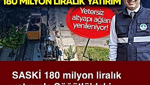 Söğütlü'de 180 Milyon TL'lik Altyapı Yatırımı