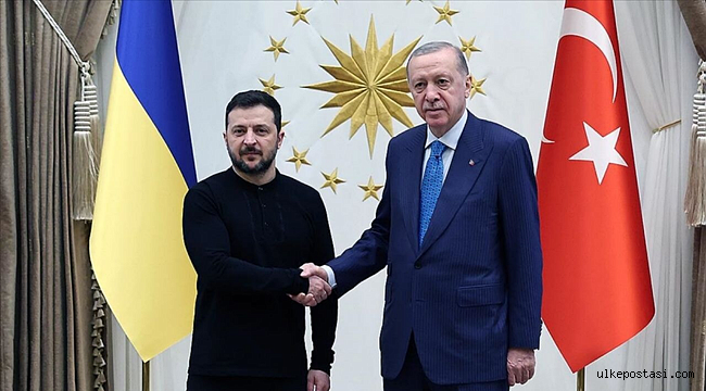 Ukrayna Devlet Başkanı Zelenskiy: "Cumhurbaşkanı Erdoğan'a minnettarım"