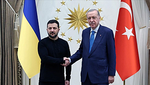 Ukrayna Devlet Başkanı Zelenskiy: "Cumhurbaşkanı Erdoğan'a minnettarım"