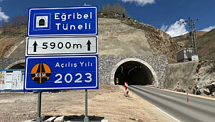 Yapılan tünelle 2,5 saatlik yol 1,5 saate düştü