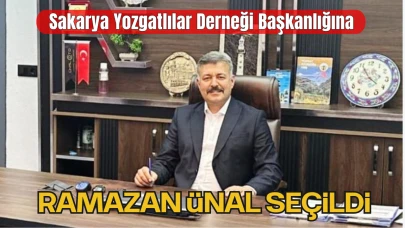 Sakarya Yozgatlılar Derneği Başkanlığına Yeniden Ramazan Ünal Seçildi