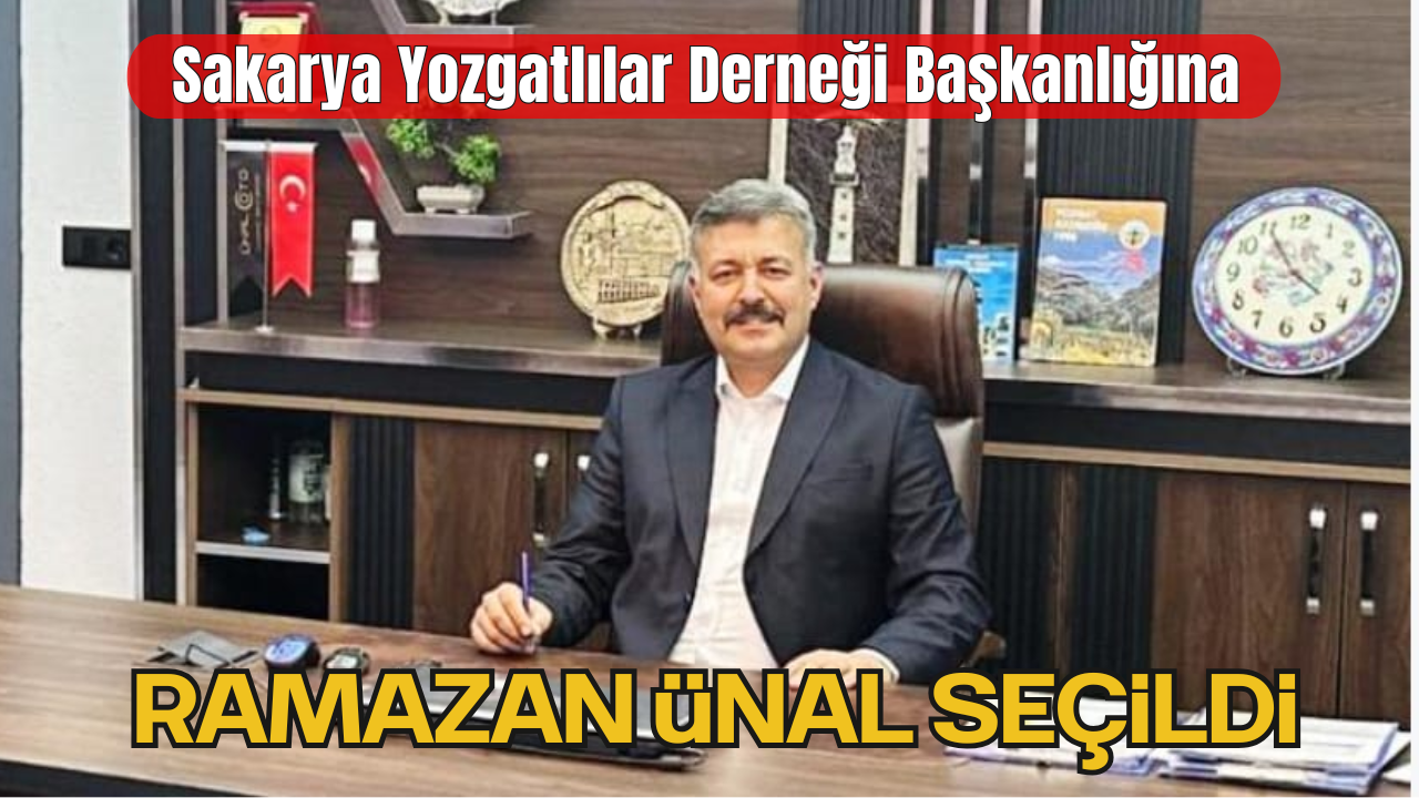 Sakarya Yozgatlılar Derneği Başkanlığına Yeniden Ramazan Ünal Seçildi