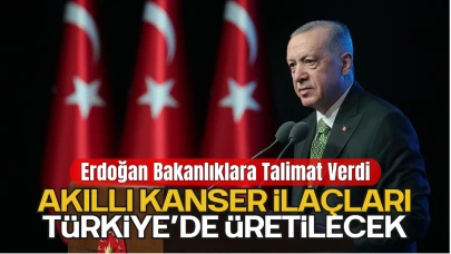 Cumhurbaşkanı Erdoğan’dan Tarihi Hamle! Akıllı Kanser İlaçları Türkiye’de Üretilecek