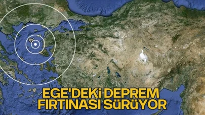Ege'deki Deprem Fırtınası Sürüyor