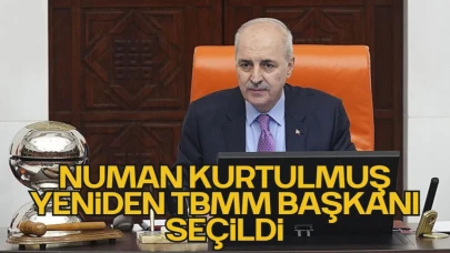 Numan Kurtulmuş TBMM Başkanı Seçildi