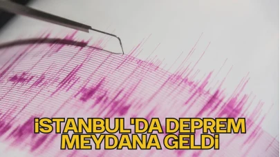 İstanbul'da Deprem Meydana Geldi