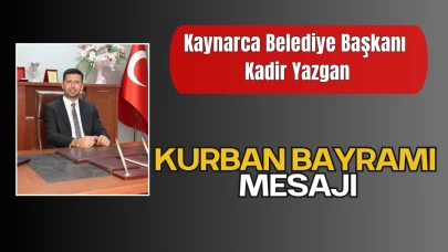 Başkan Yazgan’dan Kurban Bayramı Mesajı
