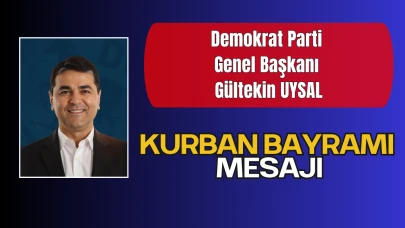 Başkan Uysal’dan Kurban Bayramı Tebrik Mesajı