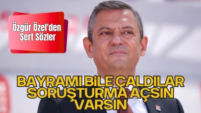 Özgür Özel'den Sert Sözler