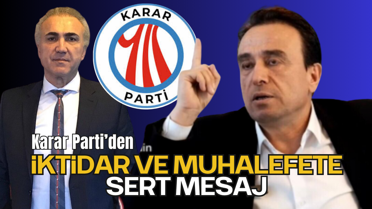 Milleti Kurban Payına Muhtaç Eden Çürümüş İktidar ve Muhalefet: Karar Parti’den Sert Mesaj