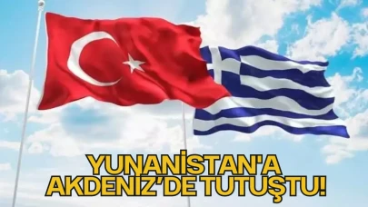 Yunanistan'a Akdeniz’de Tutuştu!