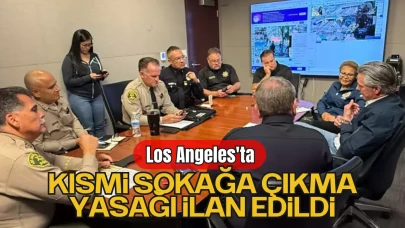 Los Angeles'ta Kısmi Sokağa Çıkma Yasağı İlan Edildi