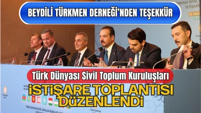 AK Parti Türk Devletleri ile İlişkiler Başkanlığı, Türk Dünyası Sivil Toplum Kuruluşları İstişare Toplantısı Düzenledi