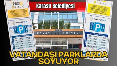 Karasu Belediyesi Vatandaşı Parklarda Soyuyor
