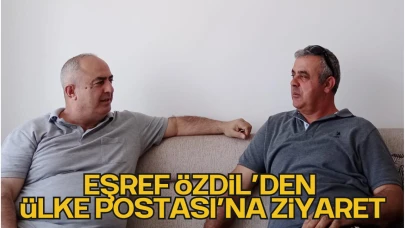 Eşref Özdil’den Ülke Postası’na Ziyaret