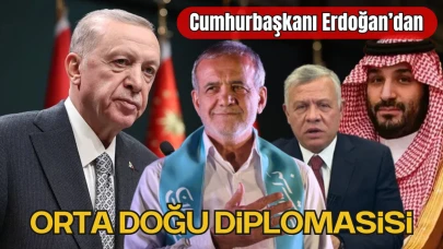 Cumhurbaşkanı'ndan Orta Doğu Diplomasisi