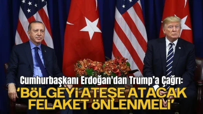 Cumhurbaşkanı Erdoğan, ABD Başkanı Trump ile Görüştü