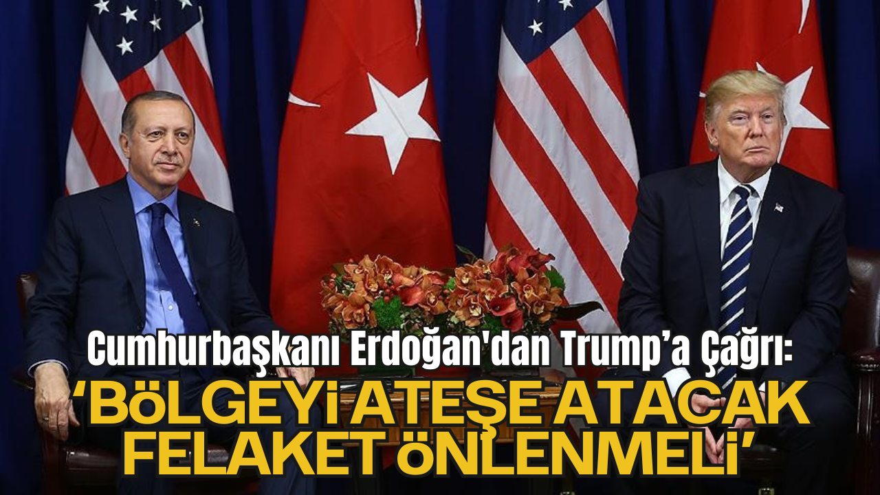 Cumhurbaşkanı Erdoğan, ABD Başkanı Trump ile Görüştü