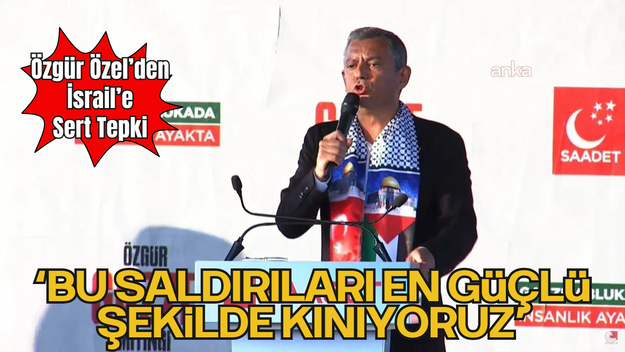 Üsküdar’da 'Özgür Gazze Mitingi' Düzenlendi