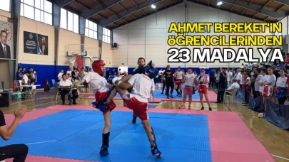 Ahmet Bereket'in Öğrencilerinden 23 Madalya