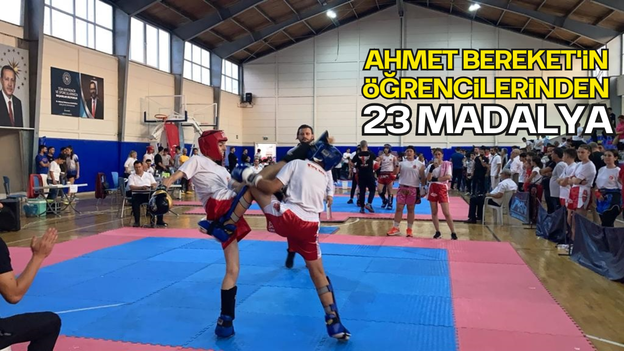 Ahmet Bereket'in Öğrencilerinden 23 Madalya