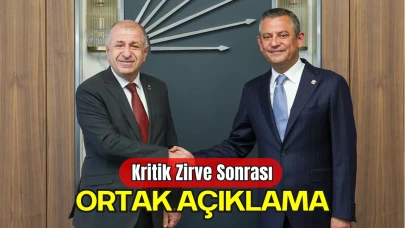 Özgür Özel ve Ümit Özdağ'dan Ortak Açıklama