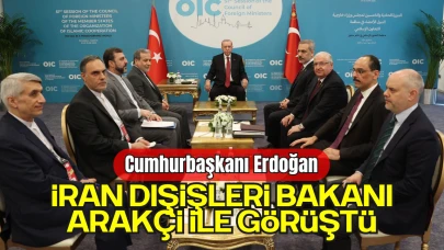 Cumhurbaşkanı Erdoğan, İran Dışişleri Bakanı Arakçi ile Görüştü