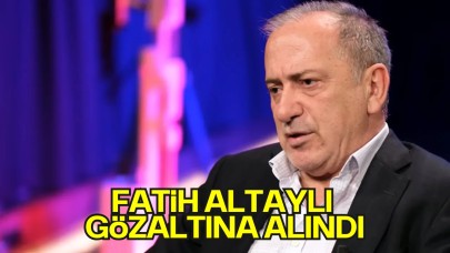 Gazeteci Fatih Altaylı'ya 'Cumhurbaşkanına Tehdit' Suçlamasıyla Gözaltı