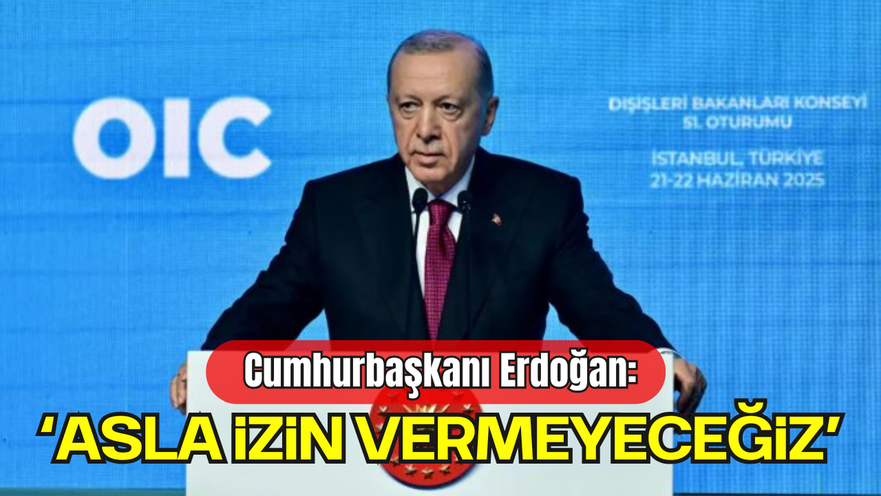 Cumhurbaşkanı Erdoğan: "Asla İzin Vermeyeceğiz"